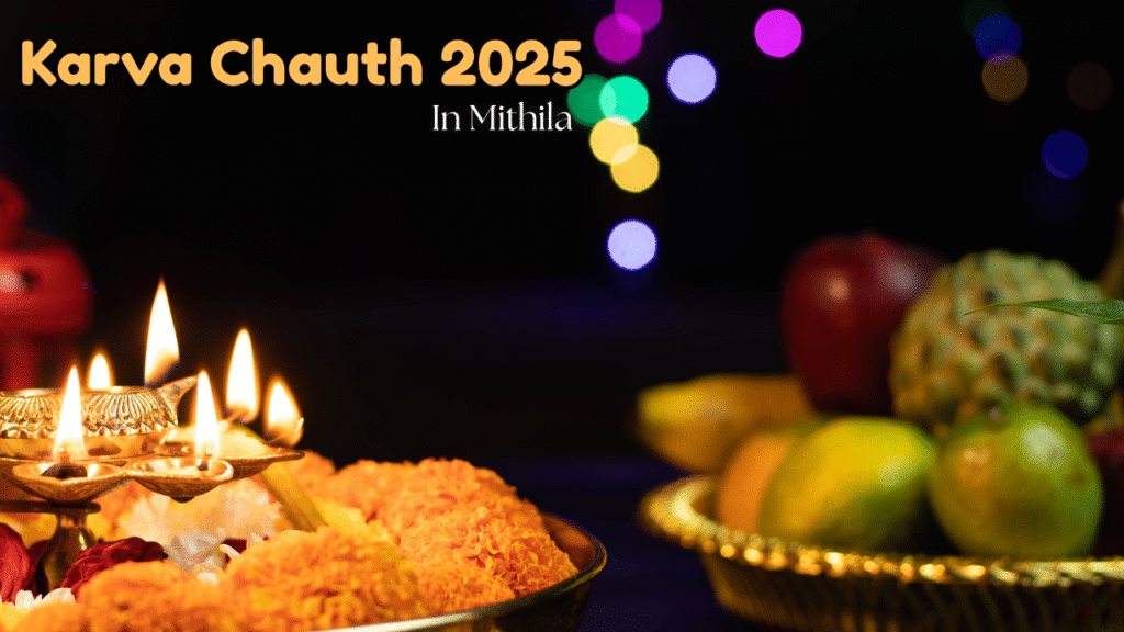 Karva Chauth 2025 in Mithila