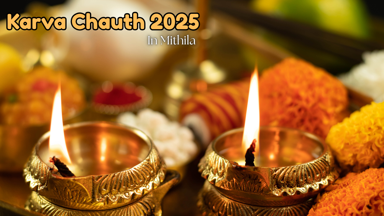 Karva Chauth 2025 in Mithila