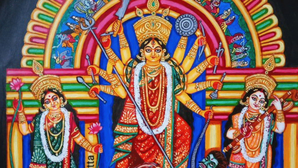 Madhubani Durga Puja 2025