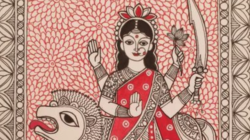 Madhubani Durga Puja 2025