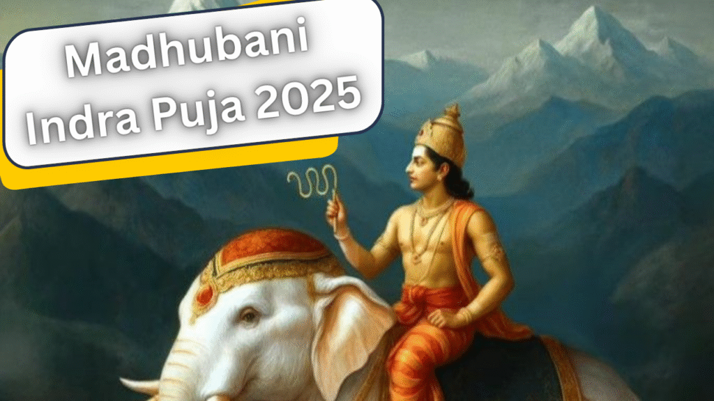 Madhubani Indra Puja 2025